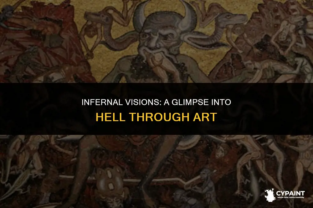 which painting could be described as a peep into hell