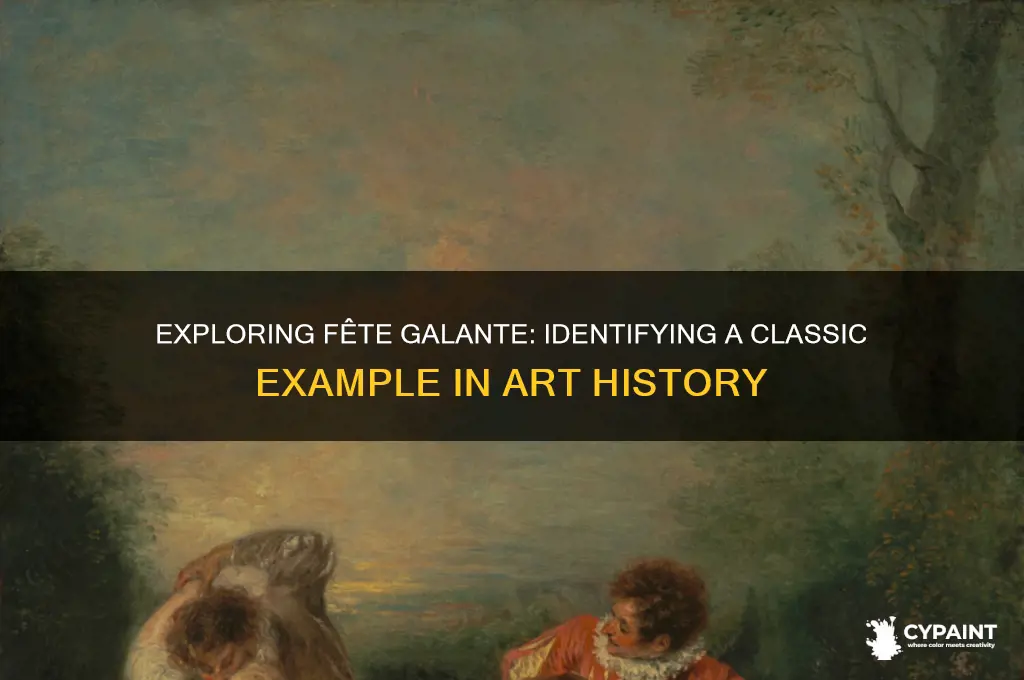 which painting is an example of a fête galante