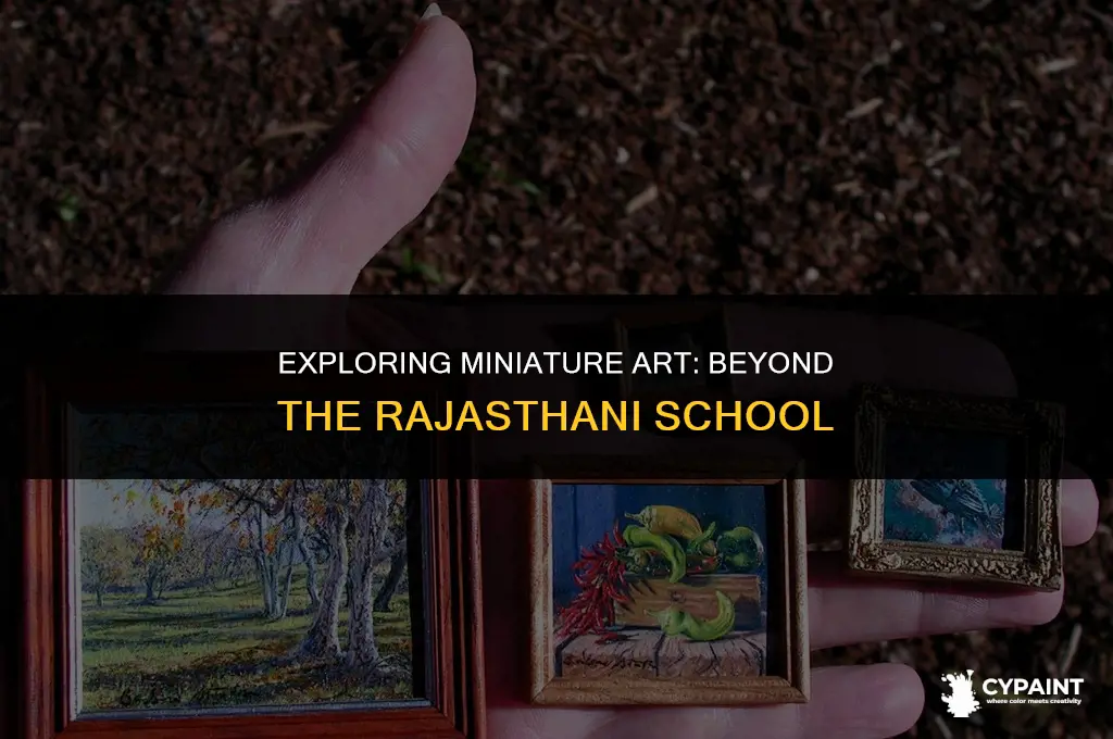 which painting is not from rajasthani school of miniature painting