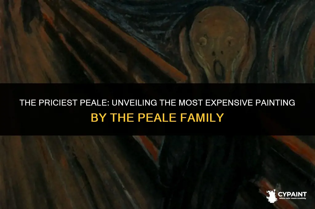 which painting is the most expensive by the peale family