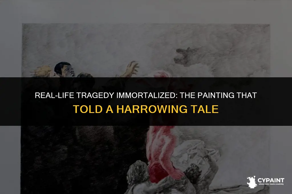 which painting was based on a true incident and conveyed