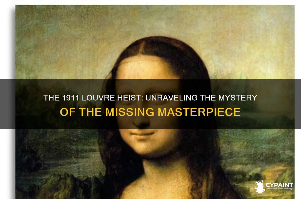 which painting was stolen from the louvre in 1911