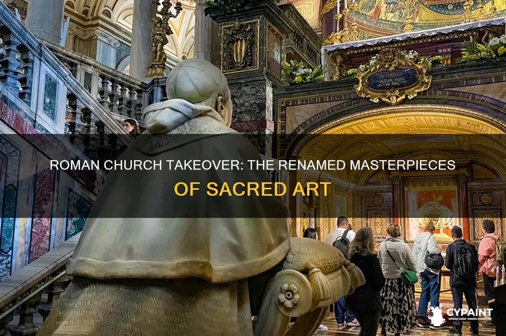 which paintings were named when roman church took over