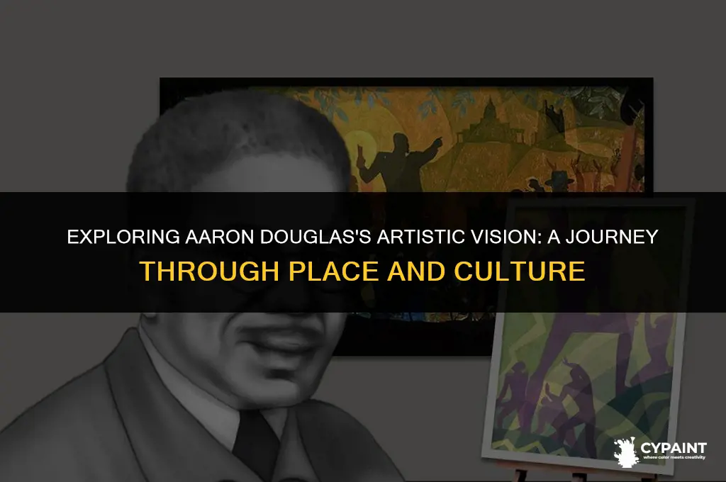 which place is most likely depicted in aaron douglas