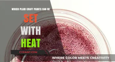 Heat-Setting Plaid Craft Paints: A Guide to Permanent Designs