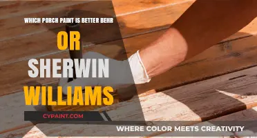 Behr vs. Sherwin-Williams: Which Porch Paint Lasts Longer?