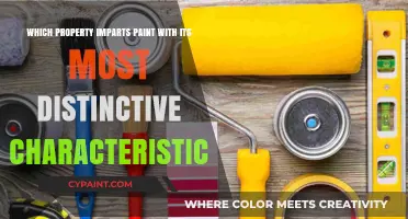 Unveiling the Key Property That Defines Paint's Unique Characteristics