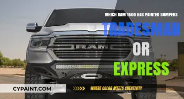 Painted Bumpers on RAM 1500: Tradesman vs Express Comparison
