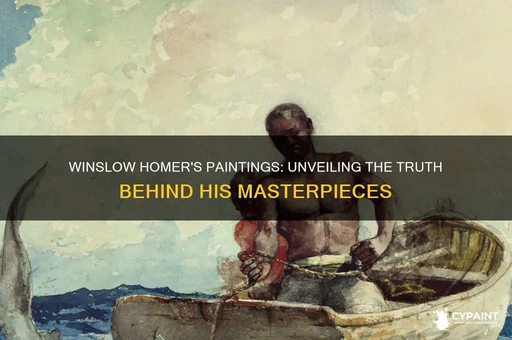 which statement about winslow homer