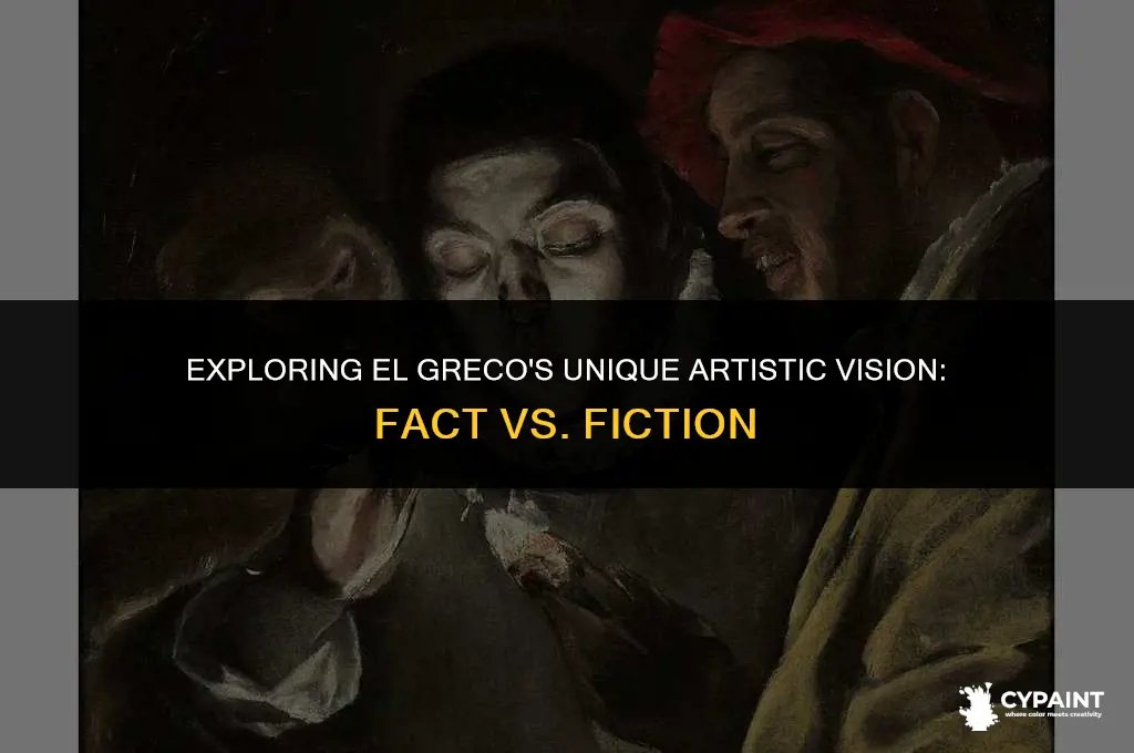which statements are accurate regarding el greco
