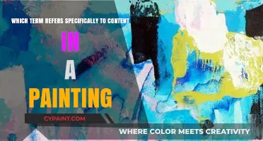 Unveiling the Term: What Specifically Defines Content in a Painting?
