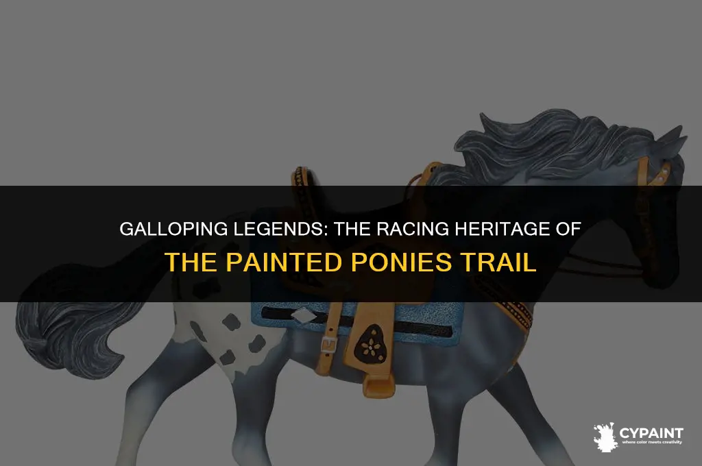 which trail of the painted ponies had race horse legends