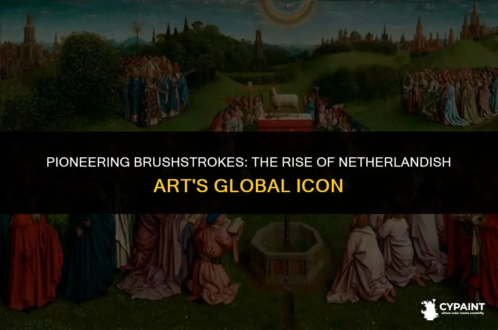 which was the first netherlandish painter to achieve international fame