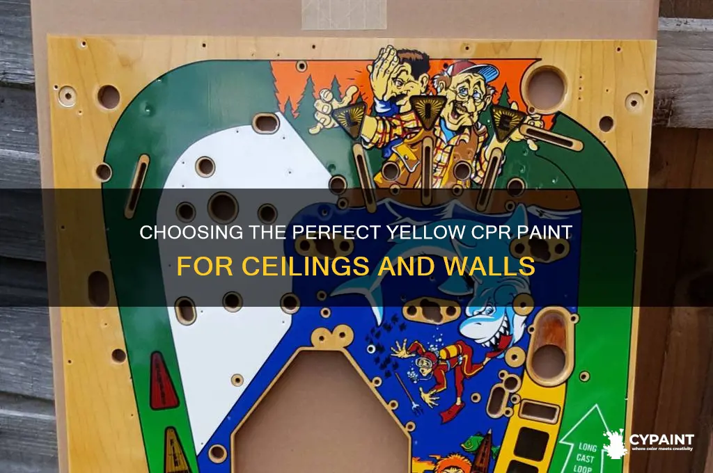 which yellow cpr should i paint ceiming and wlls