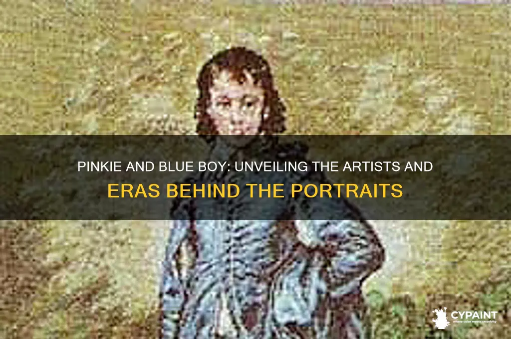 who and when was pinkie and blue boy painted