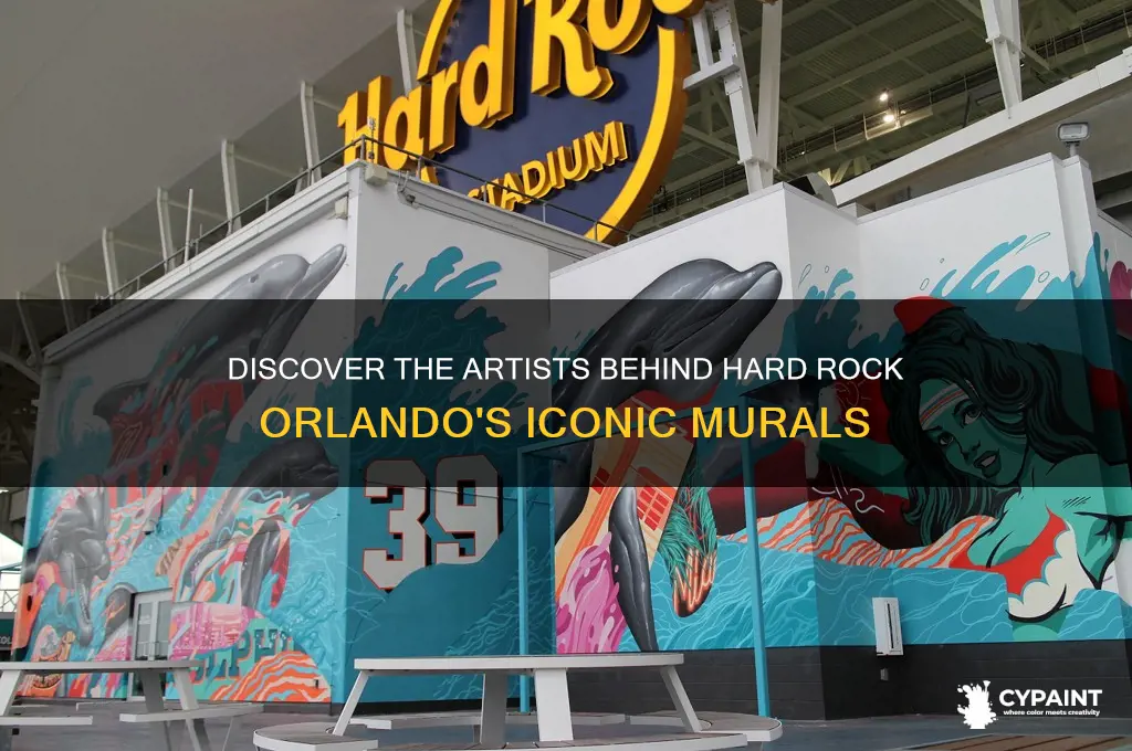 who are the artist painted on hard rock orlando