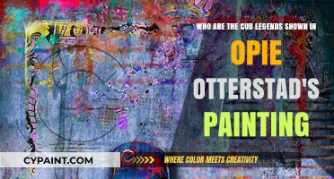 Brushstrokes of Fame: Opie Otterstad's Tribute to Cubs Legends
