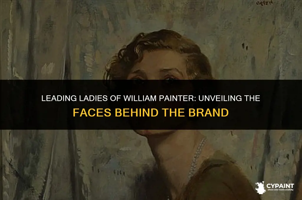 who are the female actors in the william painter commercials