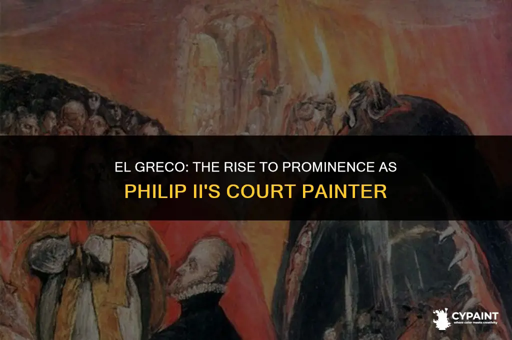 who became the court painter to philip ii of spain