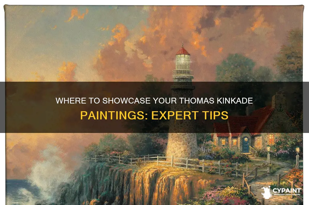 who can i see my thomas kinkade paintings to