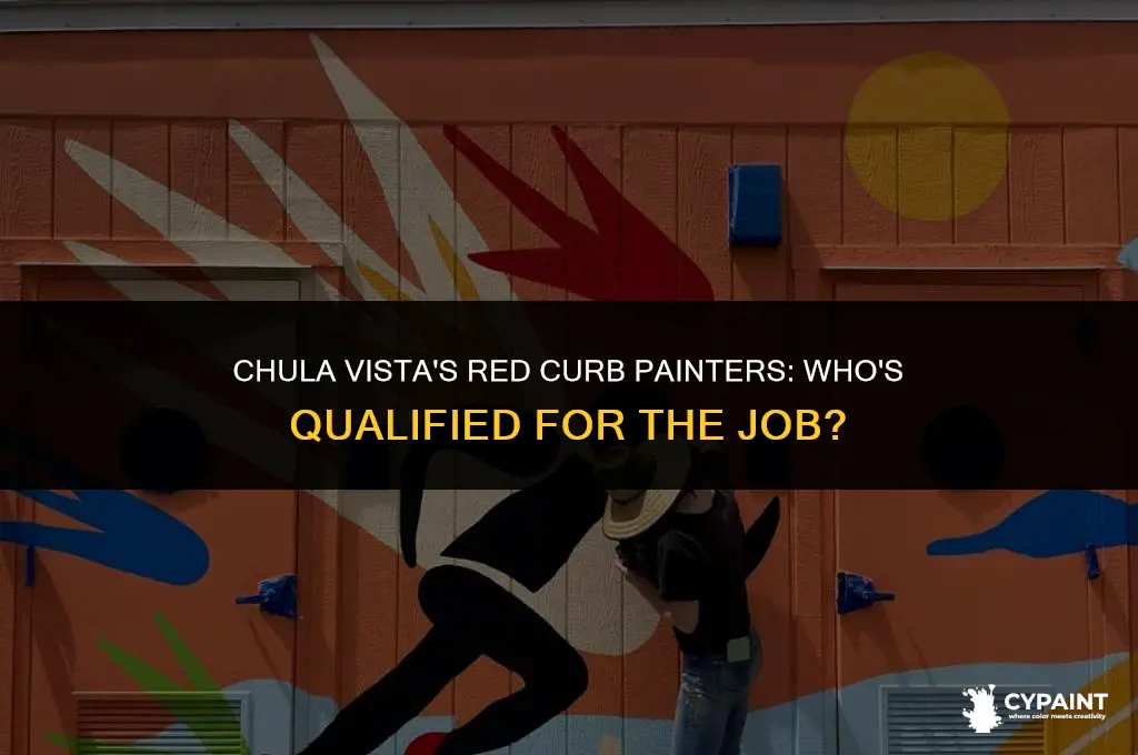 who can paint a curb red chula vista