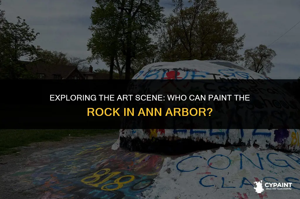 who can paint the rock in ann arbor