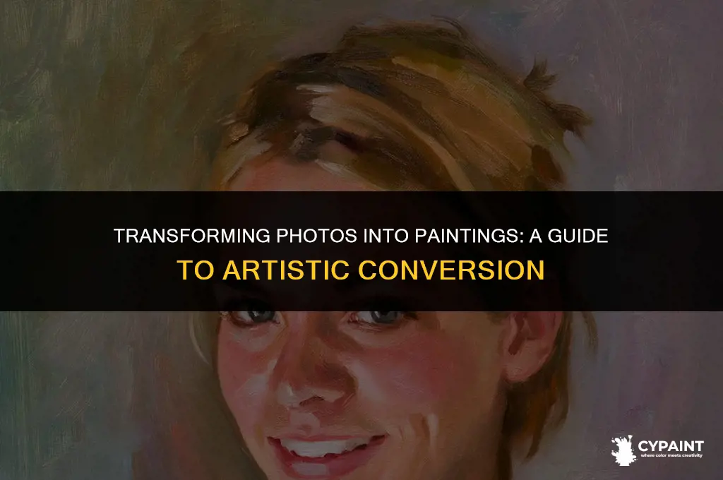who can turn a photo into a painting