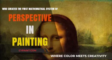 Who Created the First Mathematical System of Perspective in Painting?