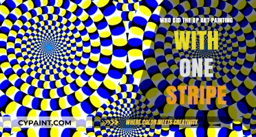 Unveiling the Artist Behind the Iconic One-Stripe Op Art Masterpiece