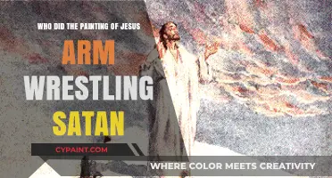 Jesus Arm Wrestling Satan: Unveiling the Artist Behind the Iconic Painting