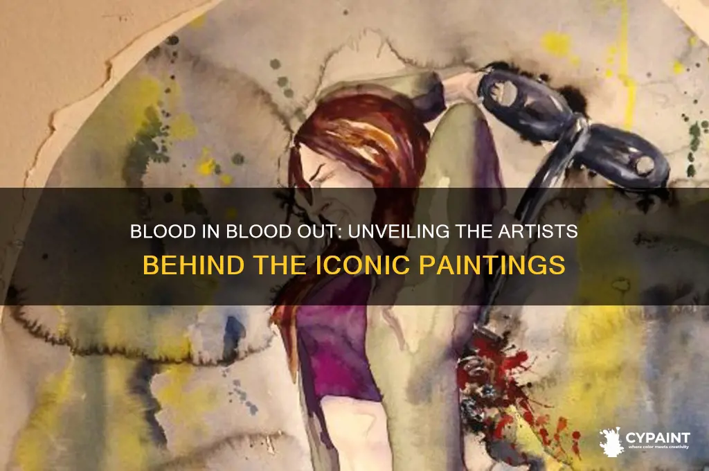 who did the paintings in blood in blood out