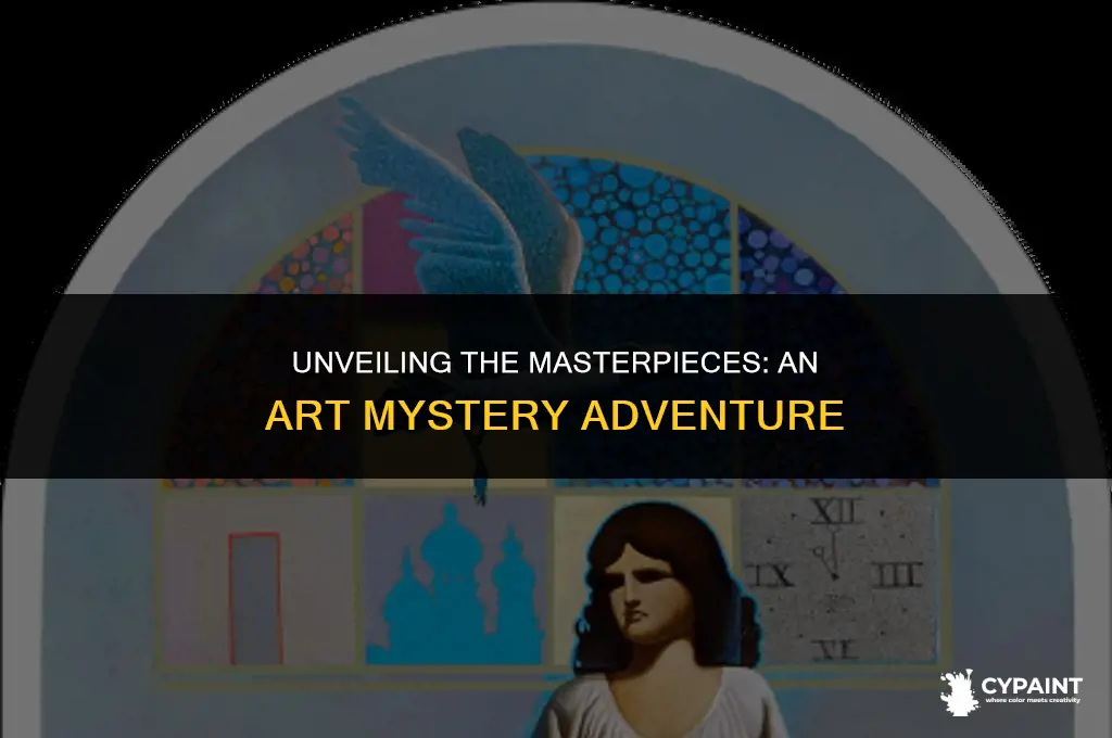 who did the paintings in the secret a treasure hunt
