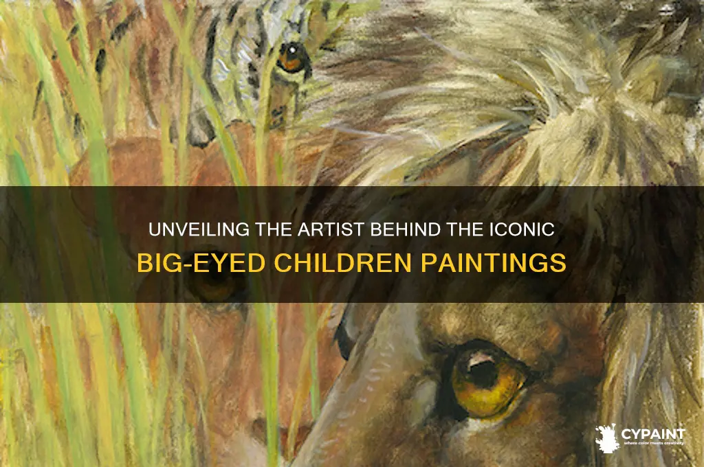 who did the paintings of children with big eyes