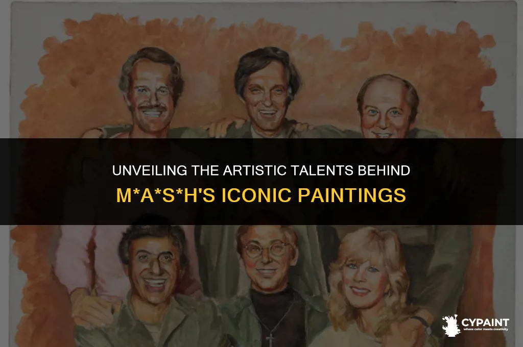 who did the paintings shown on the tv show mash