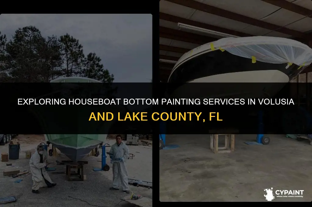 who does houseboat bottom painting volusia or lake county fl