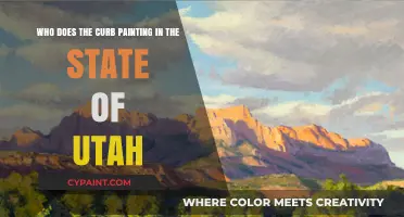 Utah's Colorful Curbs: Who's Behind the Artistic Streets?