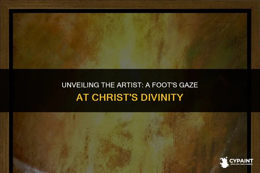 who i the painter who painted christ with feet view