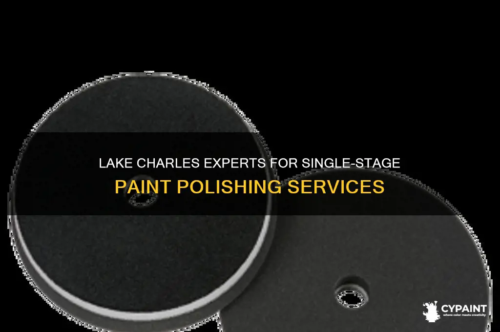 who in lake charles does single stage paint polishing