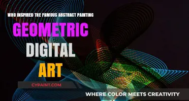 Geometric Digital Art Pioneers: Unveiling Abstract Painting's Creative Inspirations