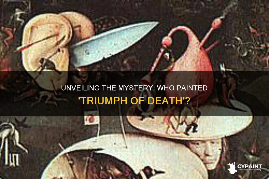 who is believed to have painted triumph of death