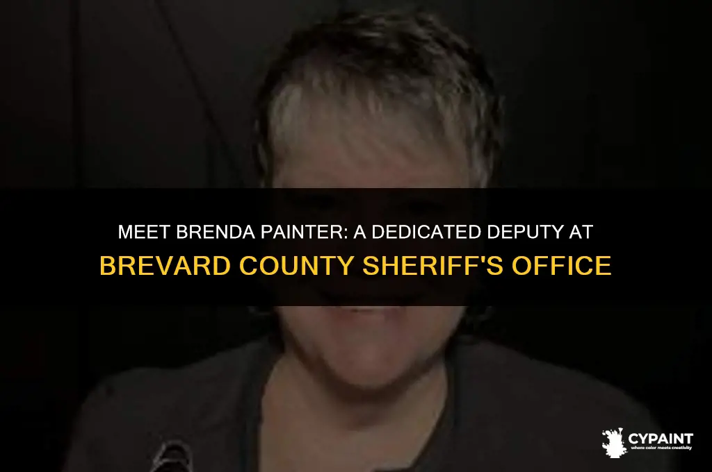 who is brenda painter with the brevard county sheriffs office