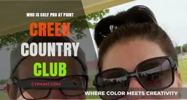 Meet the Golf Pro at Paint Creek Country Club