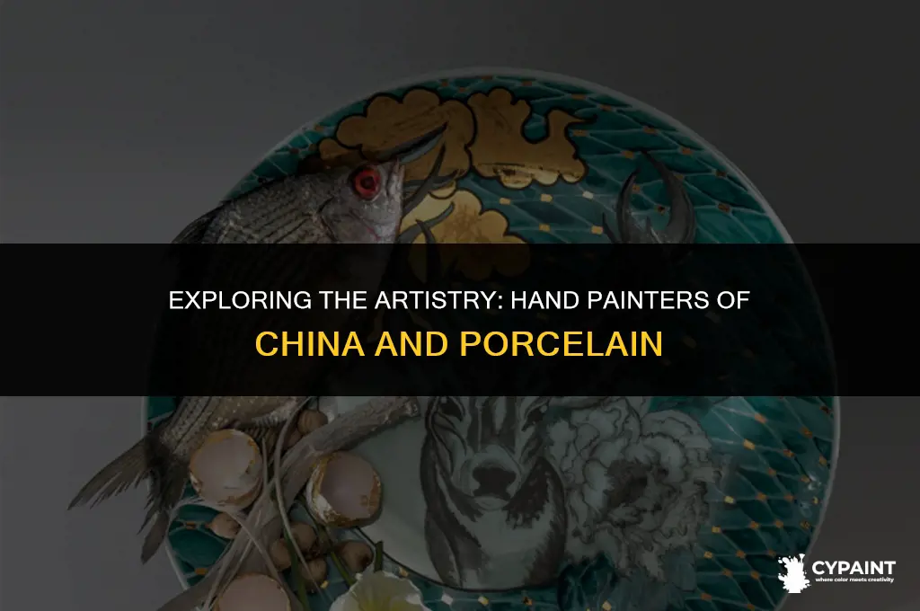 who is hand painter names amagan for china and porcelain