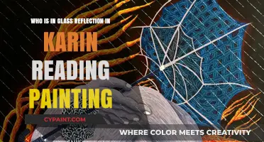 Unveiling the Mystery: Who's Reflected in Karin's Reading Painting?