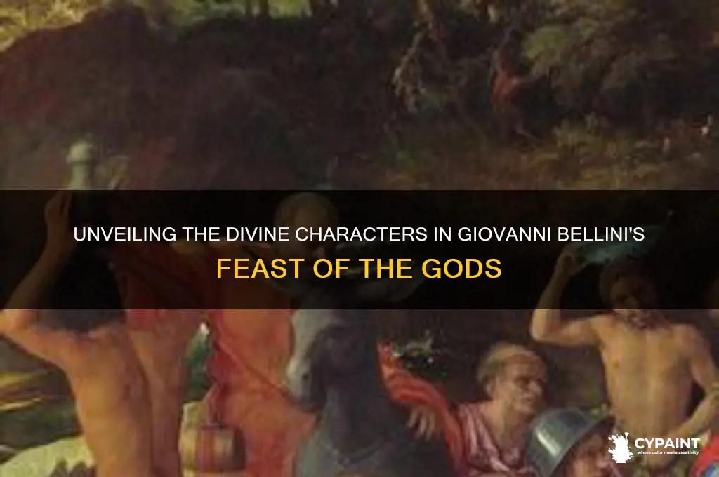 who is in the feast of the gods painting