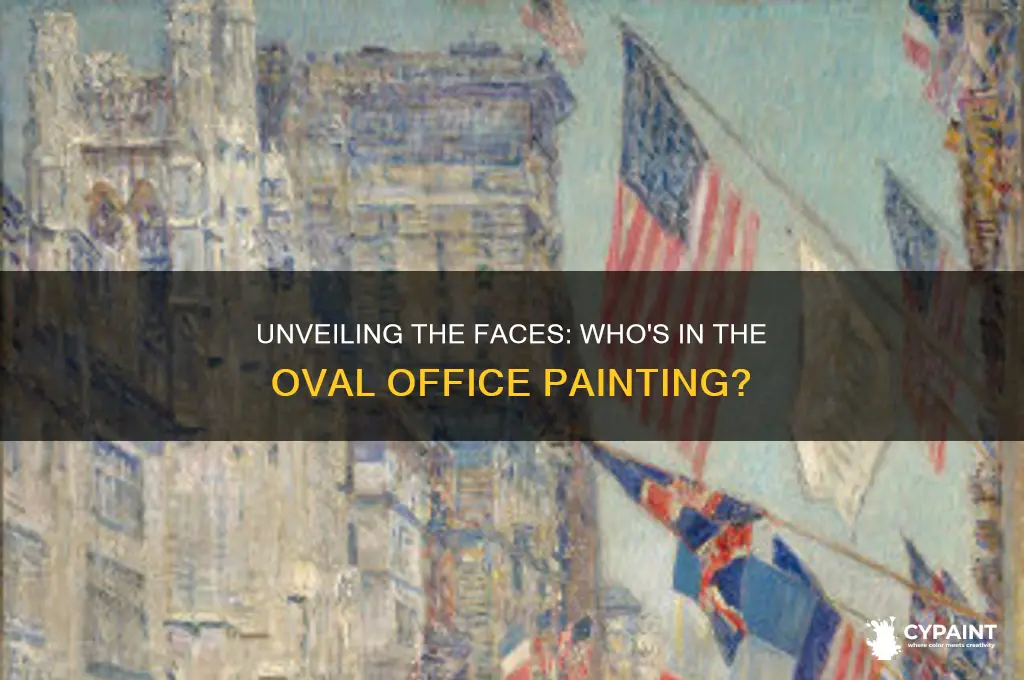 who is in the painting in the oval office