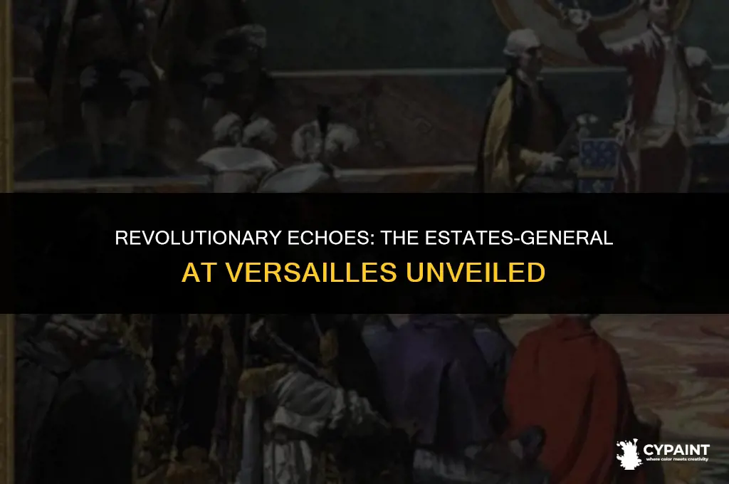 who is painted opening of the estates-general at versailles