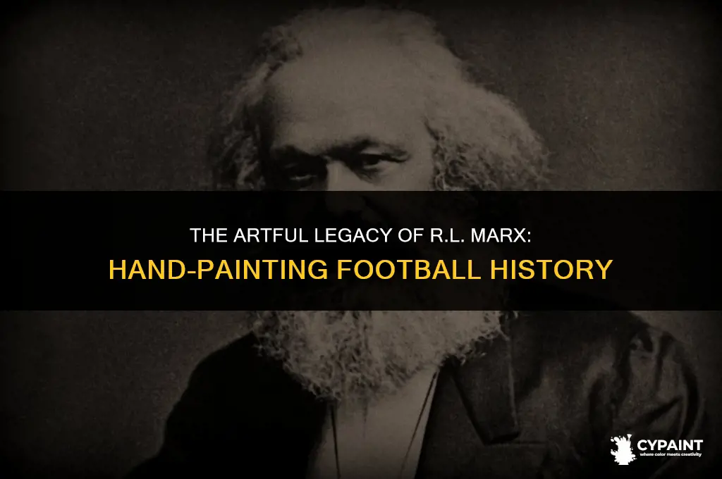 who is r l marx who hand painted jerry rice
