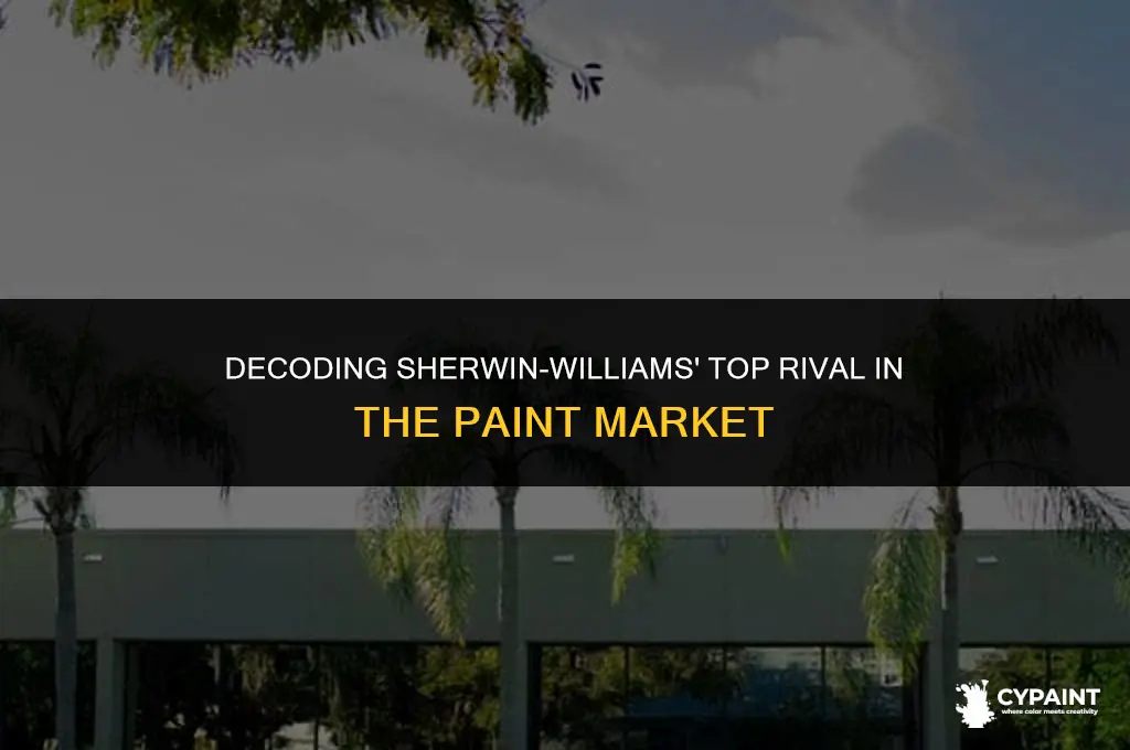 who is sherwin williams biggest competitor in the paint industry