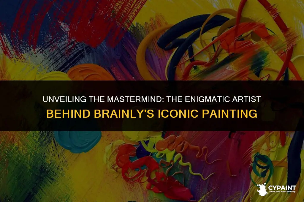 who is the artist of the painting seen above brainly